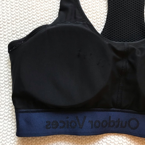 Outdoor Voices Doing Things Bra in Black (S) - Picture 9 of 14